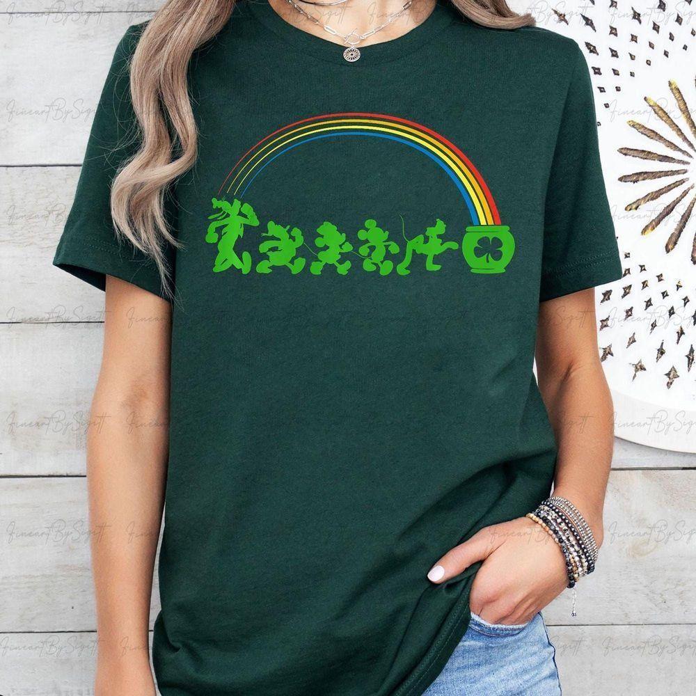 Mickey And Friends Lucky Walk St Patricks Day Disney Vuitino Apparel